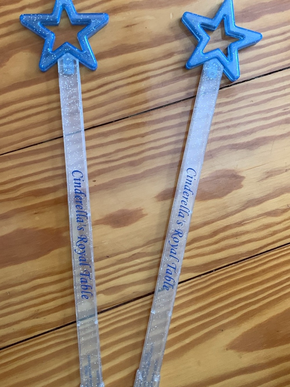 Cinderella's Royal Table Blue Star Wand - Kids Toy